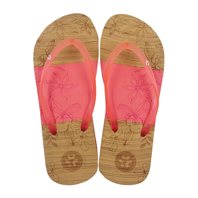 Adults Two Tone Wooden Jandal 